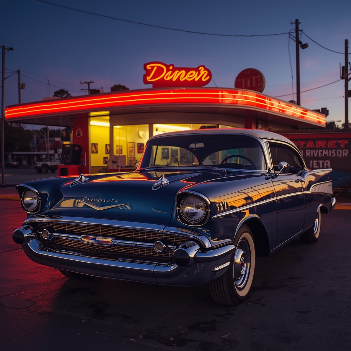 Chevrolet Bel Air 1957, el ícono de la cultura americana de los años 50 con sus aletas traseras