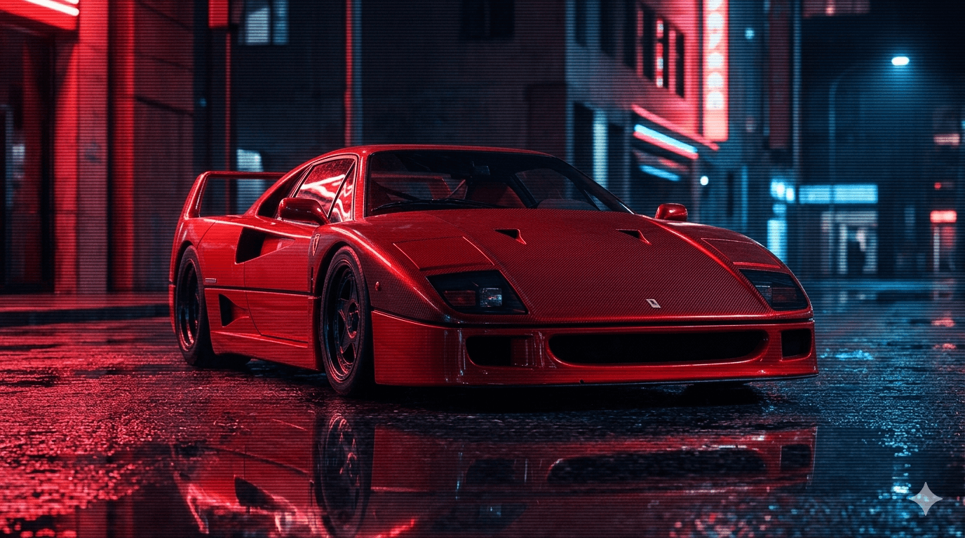 Ferrari F40 1987, el último Ferrari aprobado personalmente por Enzo Ferrari
