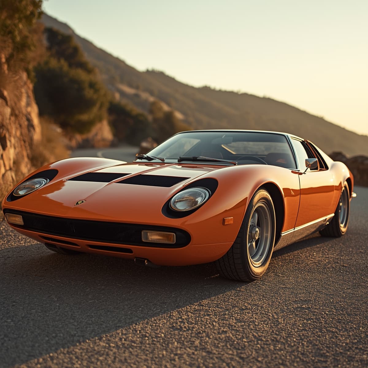 Lamborghini Miura 1966, el primer superdeportivo moderno con motor central transversal